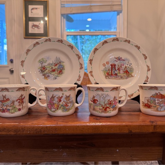 RARE: Vintage Royal Doulton Bunnykins Set - Picture 6 of 15